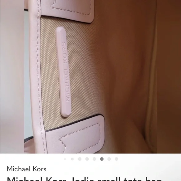 Michael Kors Blush Pink Logo Tote#35 - Picture 6 of 6